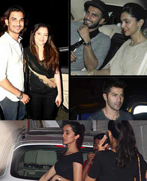 Stars At Karim Morani's Birthday Bash