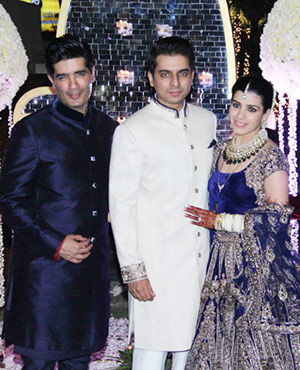 Stars At Ridhi Malhotra Tejas Talwalkar Reception