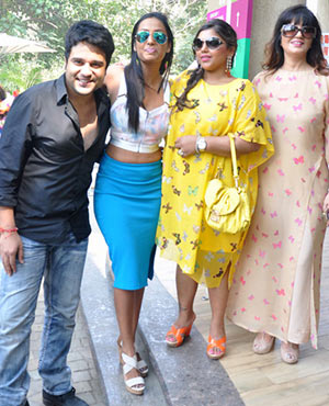 Kashmera, Krushna and Neeta Lulla