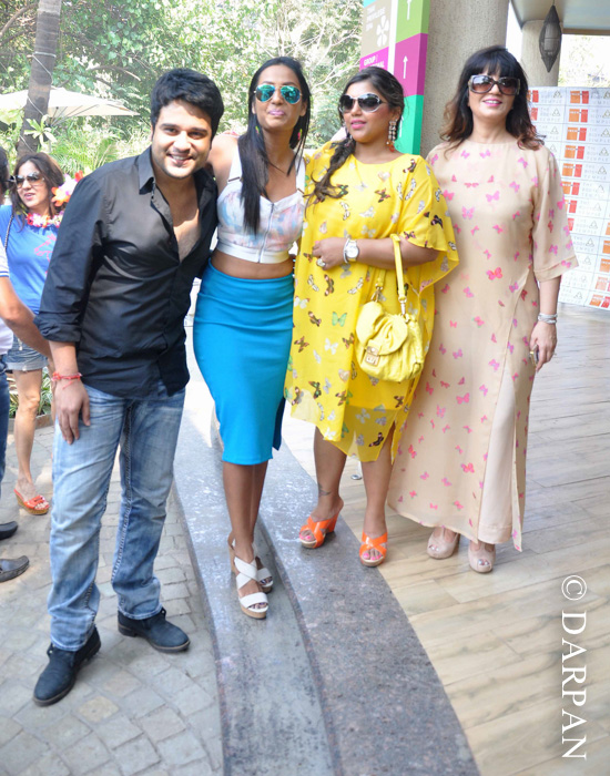 Kashmera, Krushna and Neeta Lulla