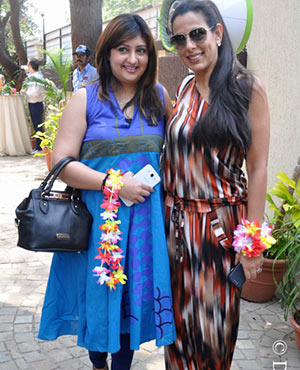 Pooja Bedi and Juhi