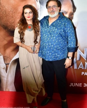 Sheeba and Akash Deep are a dynamic duo on the red carpet 