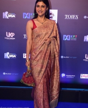 Konkana Sen Sharma looks beautiful in her saree   