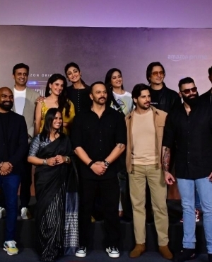 Sushant Sreeram, Isha Talwar, Aparna Purohit, Shilpa Shetty, Rohit Shetty, Shweta Tiwari, Sidharth Malhotra, Vivek Oberoi, Nikitin Dheer at the trailer launch