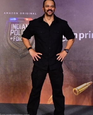 Director Rohit Shetty strikes a pose 