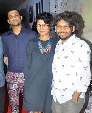 Siddharth Roy Kapur, Kiran Rao and Anand Gandhi