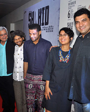Siddharth Roy Kapur, Kiran Rao, Hansal Mehta and Anand Gandhi