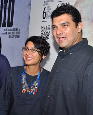 Siddharth Roy Kapur and Kiran Rao