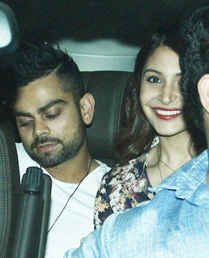 Virat Kohli And Anushka Sharma Snapped
