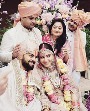 Virat Kohli Anushka Sharma Wedding Album