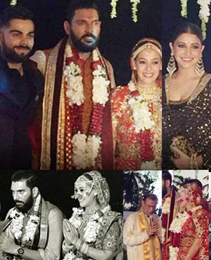 Yuvraj Singh Hazel Keech Goa Wedding