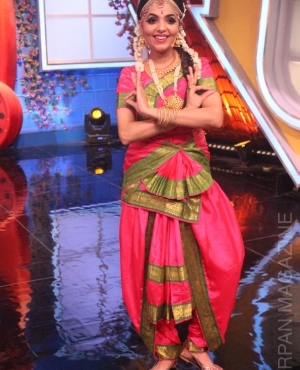 Singer Sugandha Mishra performs Bharatnatyam