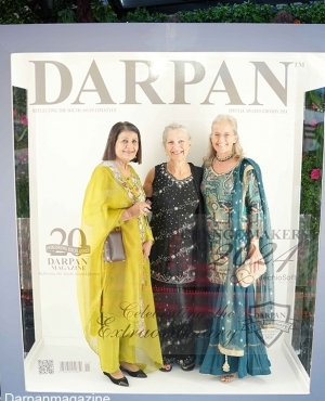 Manjit Gill alongside Sheila Reimer and Tamara Jansen 