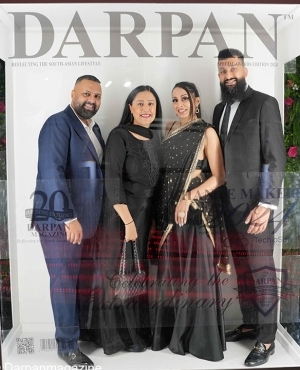 Raj Hundal of PICS with wife and friends 