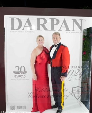 Assistant Surrey RCMP Commissioner Bryan Edwards with wife Heather Edwards 