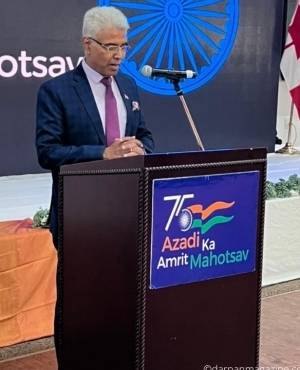 Consulate General Mr.Manish gives opening remarks 