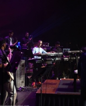 Adnan Sami's orchestra sets the stage for his performance 