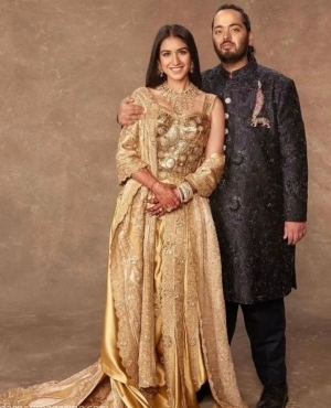 Anant Ambani and Radhika Merchant are newly weds 