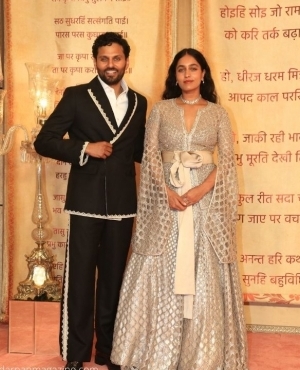  Author and podcaster Jay Shetty alongside wife Radhika Devlukia   