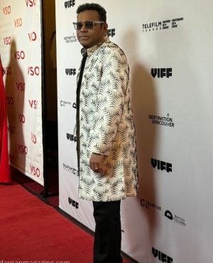 A. R. Rahman on the red carpet 