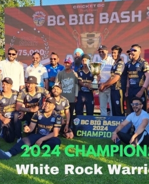 White Rock Warriors are champions at the BC Big Bash 