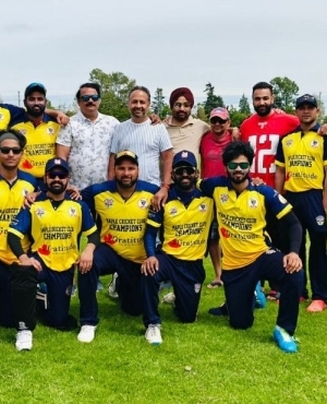 Group photo of players 