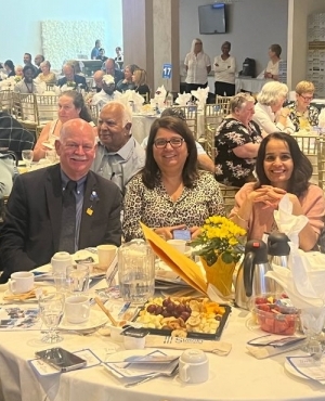 NDP MLA's-Mike Starchuk, Harry Bains, Garry Begg, Jinny Sims, Rachna Singh and Bruce Ralston 