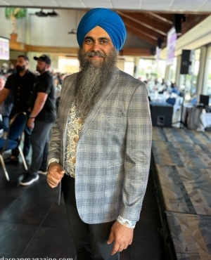 MP Tim Uppal is a guest at the event 