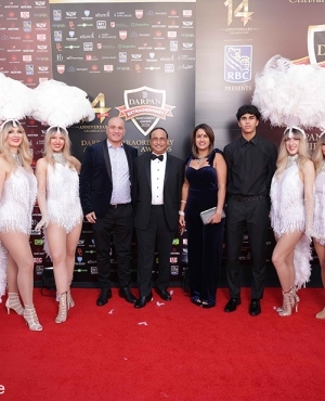 Manjit Lit of LitCo Developments with family 