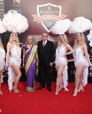 Dr.Balbir Gurm and her husband 