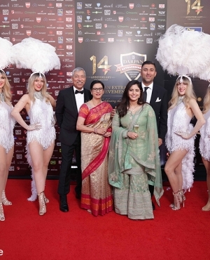 Kamal Sharma and family 