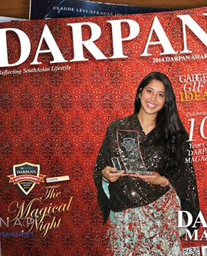 Darpan Awards - Posing For Darpan Cover