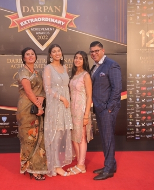 Rahul and Aman Gill of GilCo real estate with their girls 