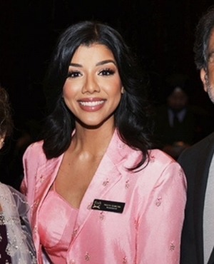 Neetu Garcha and Charan Sethi, President of Tien Sher Group of Companies, and his wife