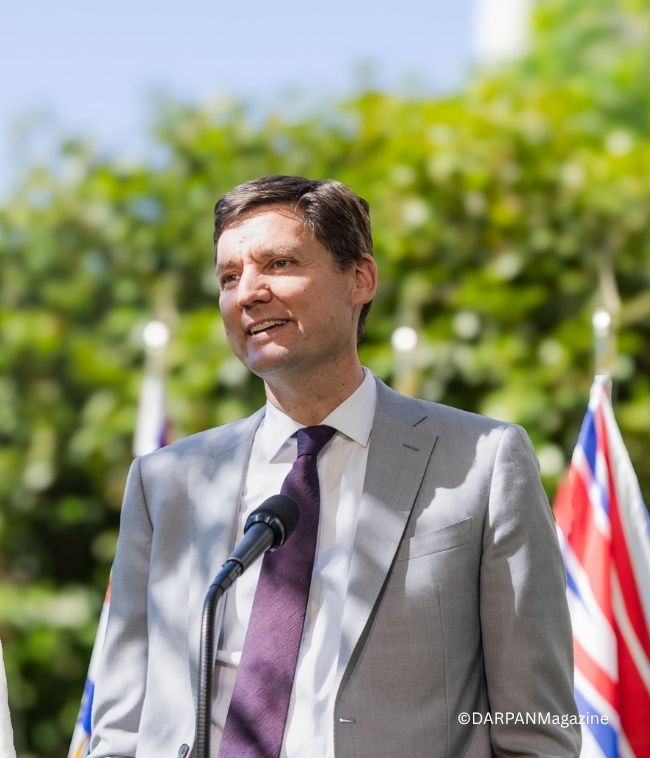 B.C Premier David Eby 