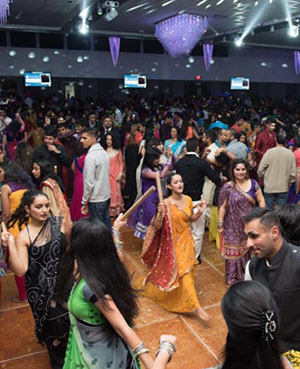 Disco Dandiya At GSBC Navratri Festival 2015