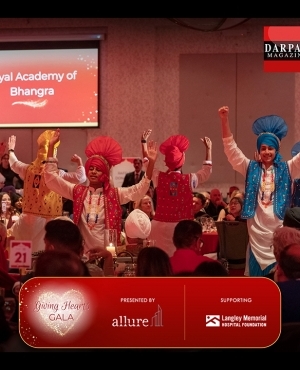 Entertainment by Royal Academy of Punjab’s Bhangra Dance team