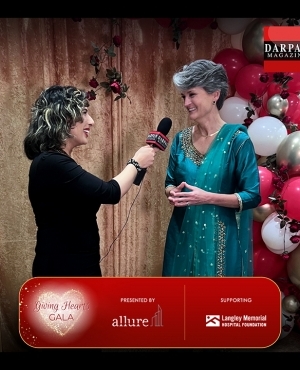 Heather Scott, Executive Director with Langley Memorial Hospital Foundation speaks to Darpan host Ish Sharma 