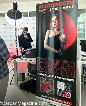 Photo booth to capture special moments 