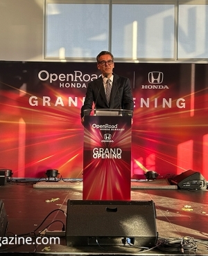 Christian Chia, President & CEO of Open Road Auto Group shares his thoughts on the grand opening 