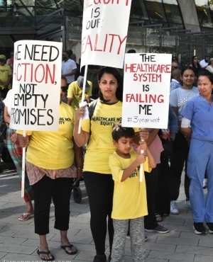 Nurses, staff, volunteers and all others are here for the cause 