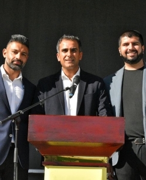 Dr.Randeep Gill and others take to the podium to address the issue