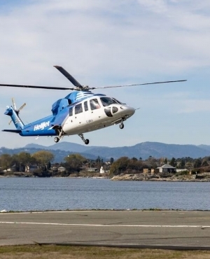 Helijet takes off 