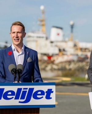 Helijet staff member shares more about the Helijet 