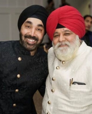 Dr.Pargat Singh Bhuri with owner of Verka Foods Gagan Matta 
