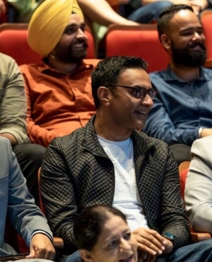 Audience in complete awe of the performers 