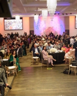 Attendees from all walks of life present at the event 