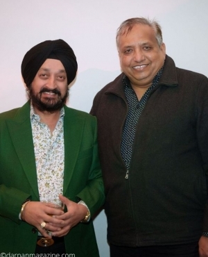Paul Arora of Gagan Foods with Vineet Aggarwal 
