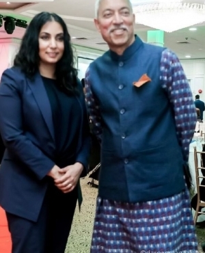  Kamal Sharma with Attorney General of BC Niki Sharma 