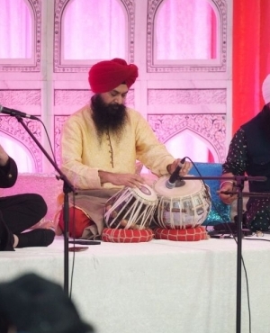 Naad school of music performs at the event   